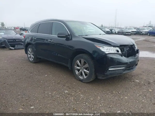 2014 Acura Mdx Advance VIN 5FRYD4H80EB503088 фото 1