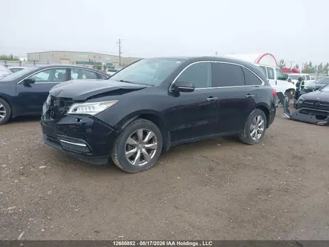2014 Acura Mdx Advance VIN 5FRYD4H80EB503088 фото 2
