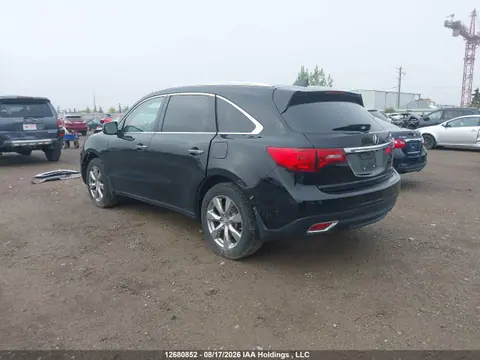 2014 Acura Mdx Advance VIN 5FRYD4H80EB503088 фото 3