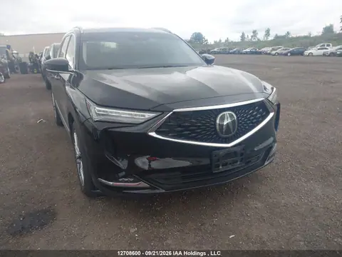 5J8YE1H84NL804586 — 2022 Acura MDX Advance, Град (Hail), фото до ремонта