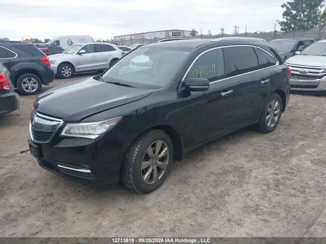 5FRYD4H8XEB504345 — 2014 Acura MDX Elite Package, фото 2 с аукциона IAAI 14.10.2026, Правый бок