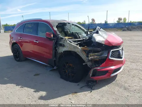 5J8YD4H88KL802646 — 2019 Acura MDX Elite, Повреждение двигателя (Engine Fire), фото до ремонта