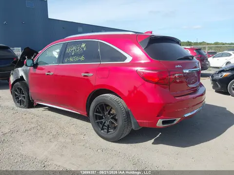 2019 Acura Mdx Elite VIN 5J8YD4H88KL802646 фото 3