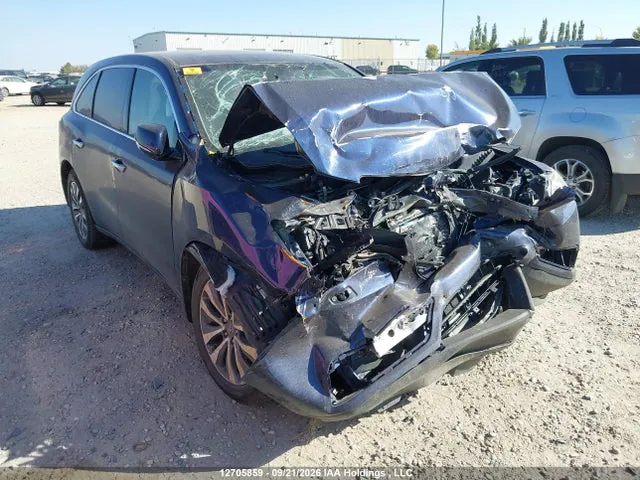 2015 Acura Mdx Navigation Package VIN 5FRYD4H45FB501402 фото 1