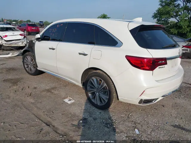 2018 Acura Mdx Sport Hybrid Technology Package VIN 5J8YD7H52JL000079 фото 3