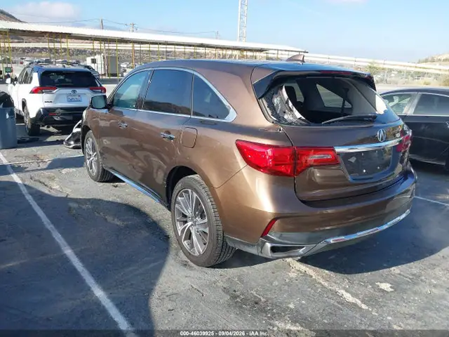 5J8YD3H5XKL001216 — 2019 Acura MDX Tech Pkg, фото 3 с аукциона IAAI 14.10.2026, Задняя часть
