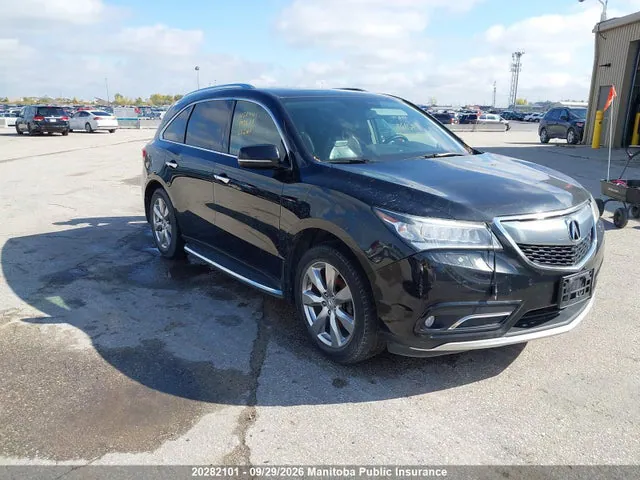 2015 Acura Mdx Tech VIN 5FRYD4H85FB502388 фото 1