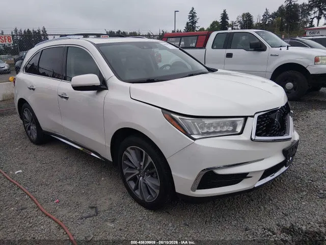 2018 Acura Mdx Technology Package Acurawatch Plus Pkg VIN 5J8YD3H58JL000709 фото 1