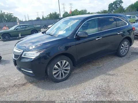 2015 Acura Mdx Technology Package VIN 5FRYD4H46FB018422 фото 2