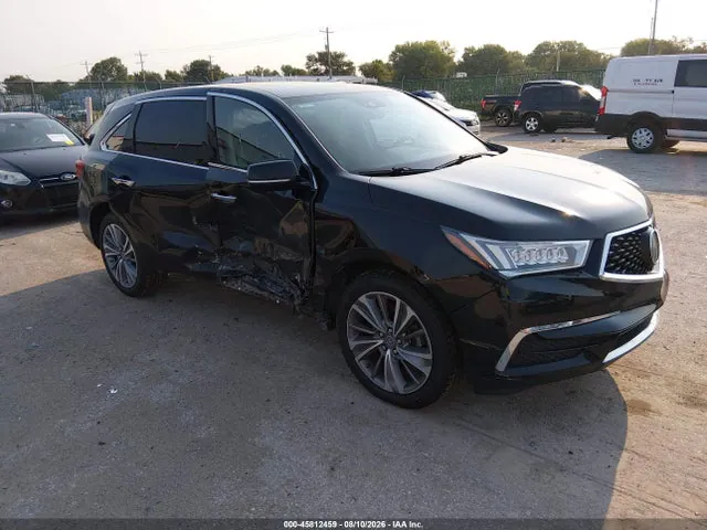 2017 Acura Mdx Technology Package VIN 5FRYD4H56HB037502 фото 1