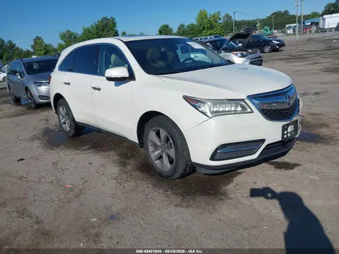 5FRYD3H28EB006778 — 2014 Acura MDX, Передняя часть слева (Left Front), фото до ремонта