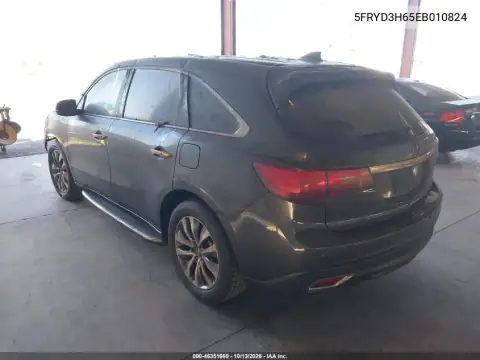 5FRYD3H65EB010824 — 2014 Acura MDX, фото 4 с аукциона IAAI, Внешний пожар