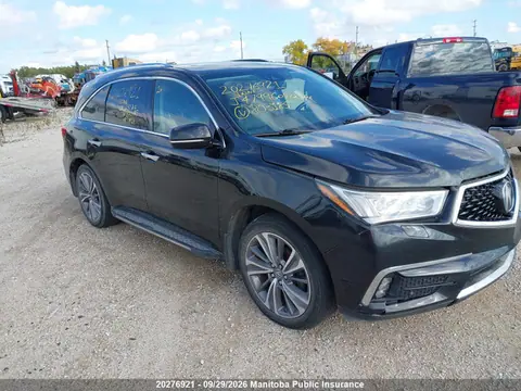 5J8YD4H85JL803185 — 2018 Acura MDX, Град (Hail), фото до ремонта