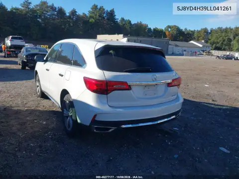 2020 Acura Mdx Standard VIN 5J8YD4H39LL041261 фото 3