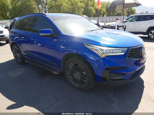 2020 Acura Rdx A-spec Package VIN 5J8TC2H6XLL028871 фото 1