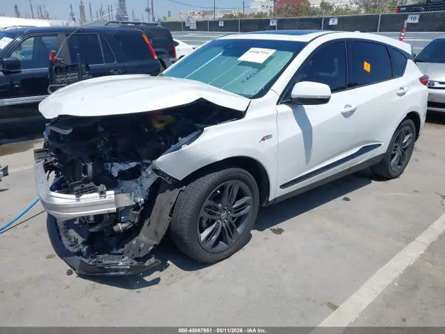 5J8TC1H67NL004816 — 2022 Acura RDX A-Spec Package, фото 2 с аукциона IAAI 14.10.2026, Передняя часть