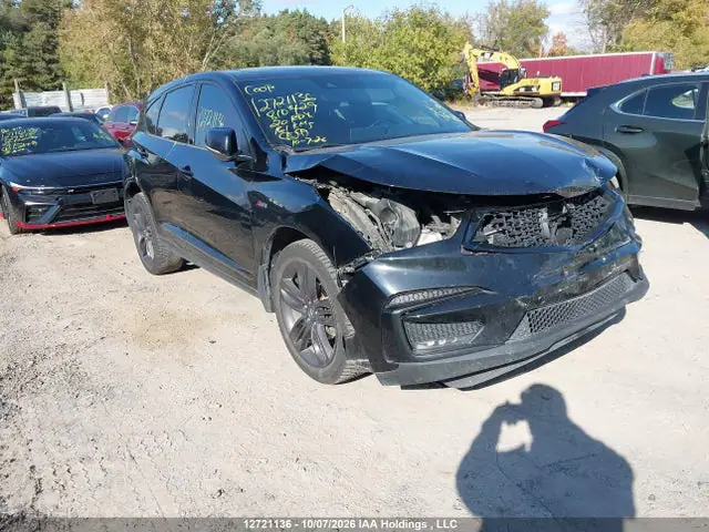 5J8TC2H65LL810429 — 2020 Acura RDX A-Spec, Передняя часть (Front), фото до ремонта