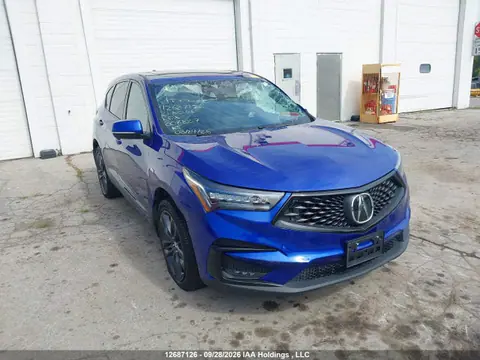 5J8TC2H60ML807827 — 2021 Acura RDX A-Spec, Передняя часть (Front), фото до ремонта