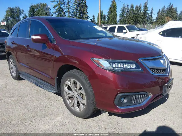 5J8TB4H56GL020858 — 2016 Acura RDX Technology Acurawatch Plus Packages/Technology Package, Задняя часть (Rear), фото до ремонта