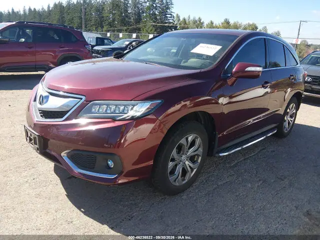 5J8TB4H56GL020858 — 2016 Acura RDX Technology Acurawatch Plus Packages/Technology Package, фото 2 с аукциона IAAI 14.10.2026, Задняя часть