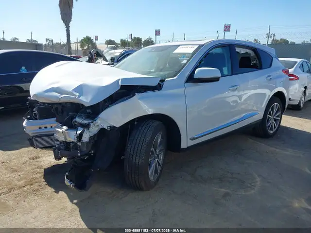 5J8TC2H50RL039247 — 2024 Acura RDX Technology Package, фото 2 с аукциона IAAI 30.09.2026, Передняя часть