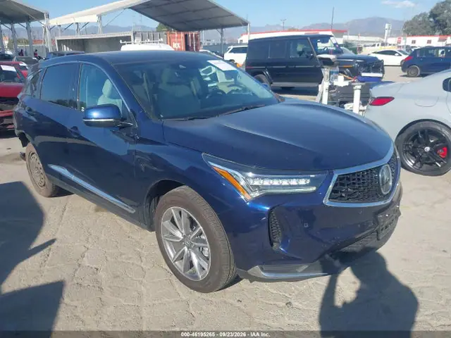 5J8TC2H59RL027033 — 2024 Acura RDX Technology Package, Задняя часть (Rear), фото до ремонта