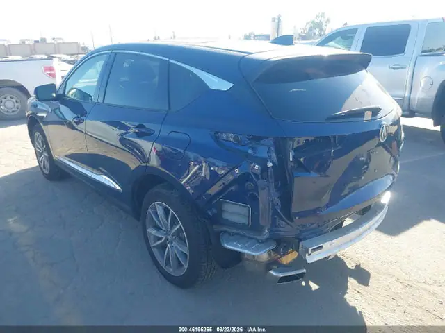 5J8TC2H59RL027033 — 2024 Acura RDX Technology Package, фото 3 с аукциона IAAI 14.10.2026, Задняя часть