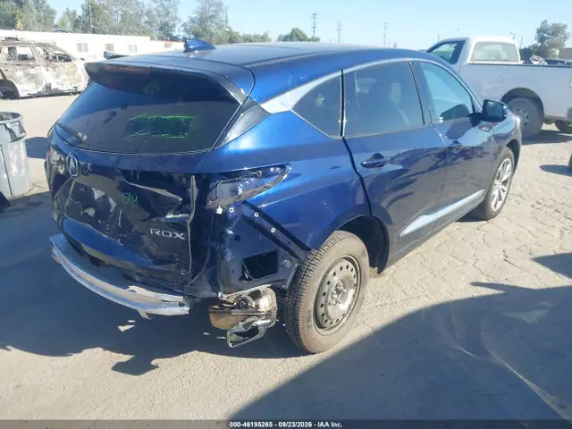 5J8TC2H59RL027033 — 2024 Acura RDX Technology Package, фото 4 с аукциона IAAI 14.10.2026, Задняя часть