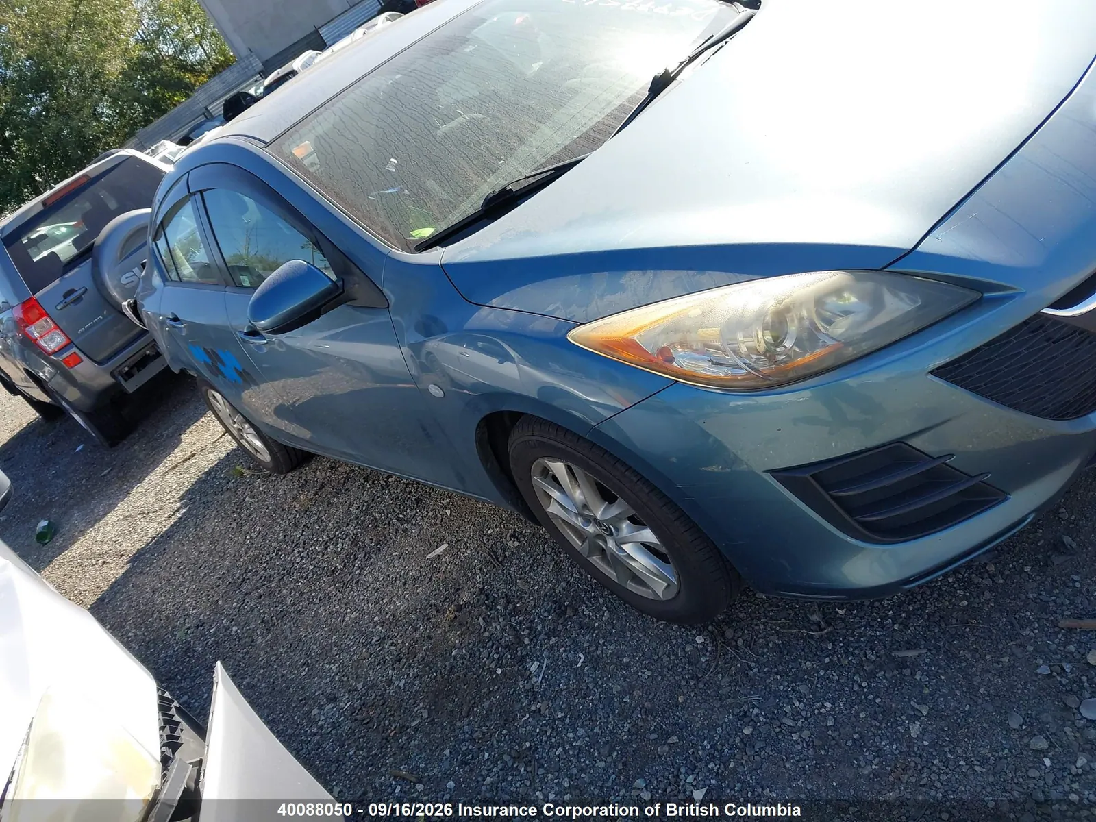 2010 Mazda 3 I VIN JM1BL1SF7A1163599 фото 2