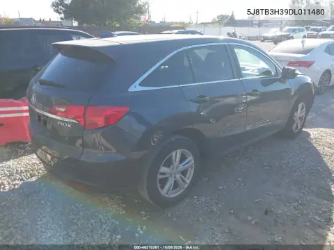 2013 Acura Rdx VIN 5J8TB3H39DL011480 фото 5