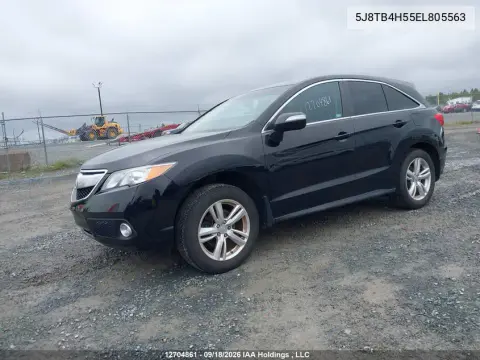 2014 Acura Rdx VIN 5J8TB4H55EL805563 фото 3