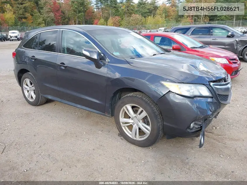 2015 Acura Rdx VIN 5J8TB4H56FL028621 фото 2