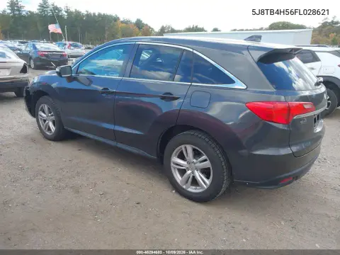 2015 Acura Rdx VIN 5J8TB4H56FL028621 фото 4