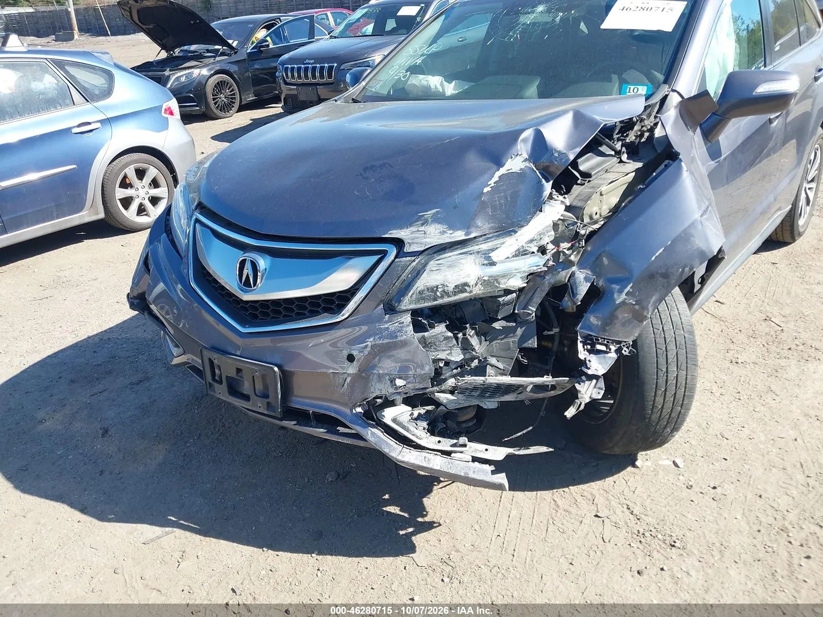 2017 Acura Rdx Advance Package VIN 5J8TB4H72HL022948 фото 7