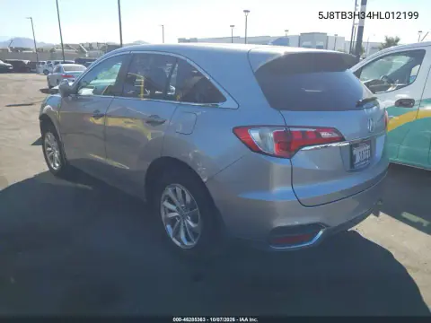 2017 Acura Rdx Acurawatch Plus Package VIN 5J8TB3H34HL012199 фото 4