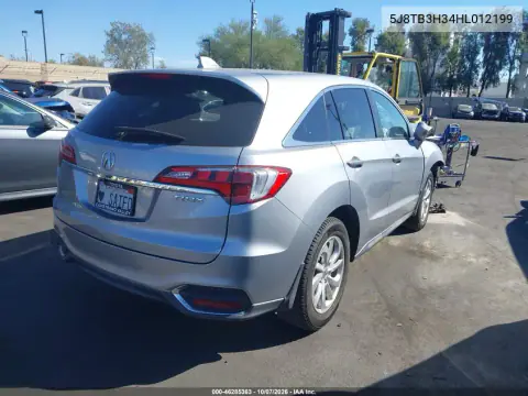 2017 Acura Rdx Acurawatch Plus Package VIN 5J8TB3H34HL012199 фото 5