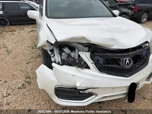 5J8TB4H5XJL800126 — 2018 Acura RDX, Передняя часть (Front), фото до ремонта