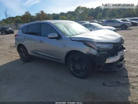 5J8TC2H63RL010950 — 2024 Acura RDX, Передняя часть, фото до ремонта