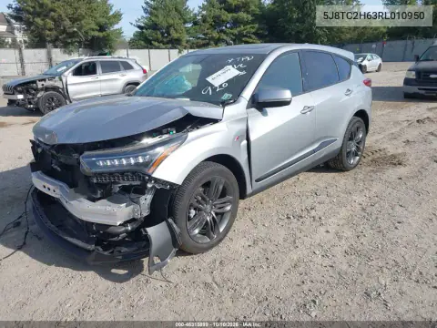 2024 Acura Rdx A-Spec Package VIN 5J8TC2H63RL010950 фото 2