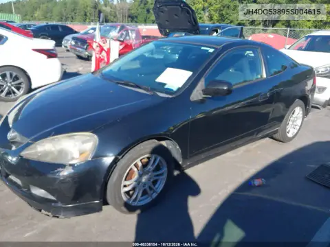 JH4DC53895S004615 — 2005 Acura RSX, Естественный износ, фото до ремонта