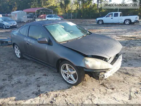 JH4DC53065S007725 — 2005 Acura RSX, Правая сторона, фото до ремонта