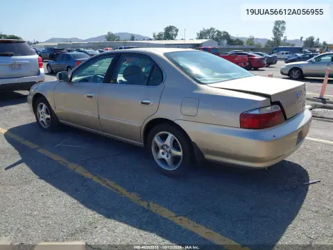 2002 Acura Tl 3.2 VIN 19UUA56612A056955 фото 4