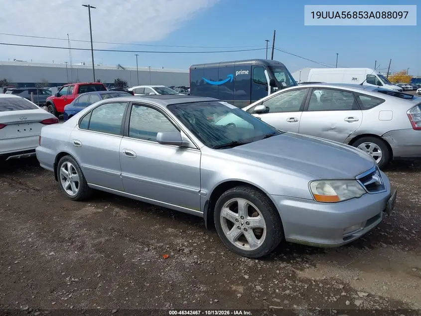 19UUA56853A088097 — 2003 Acura TL, фото 2 с аукциона IAAI 14.10.2026, Естественный износ