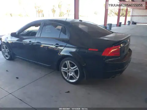 19UUA66285A055356 — 2005 Acura TL, фото 4 с аукциона IAAI, Передняя часть