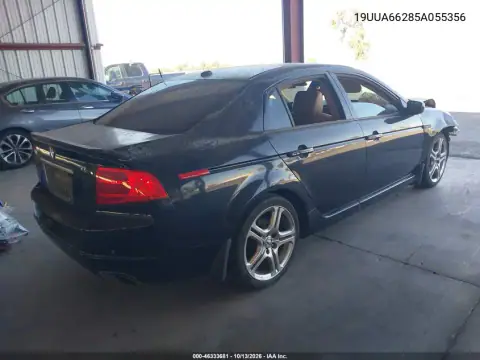19UUA66285A055356 — 2005 Acura TL, фото 5 с аукциона IAAI, Передняя часть