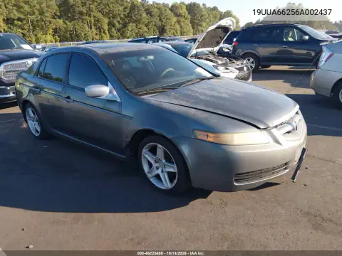19UUA66256A002437 — 2006 Acura TL, Возвращение во владение, фото до ремонта