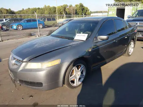 19UUA66256A002437 — 2006 Acura TL, фото 2 с аукциона IAAI, Возвращение во владение