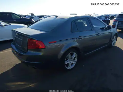 19UUA66256A002437 — 2006 Acura TL, фото 4 с аукциона IAAI, Возвращение во владение