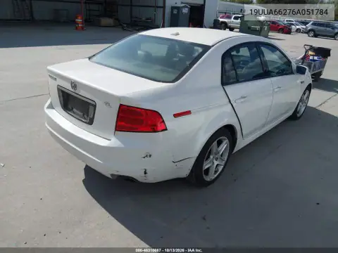 2006 Acura Tl VIN 19UUA66276A051784 фото 5