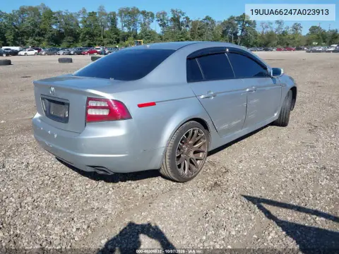 2007 Acura Tl 3.2 VIN 19UUA66247A023913 фото 4